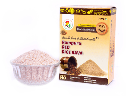 Rampura Red Rice Rava - 300g