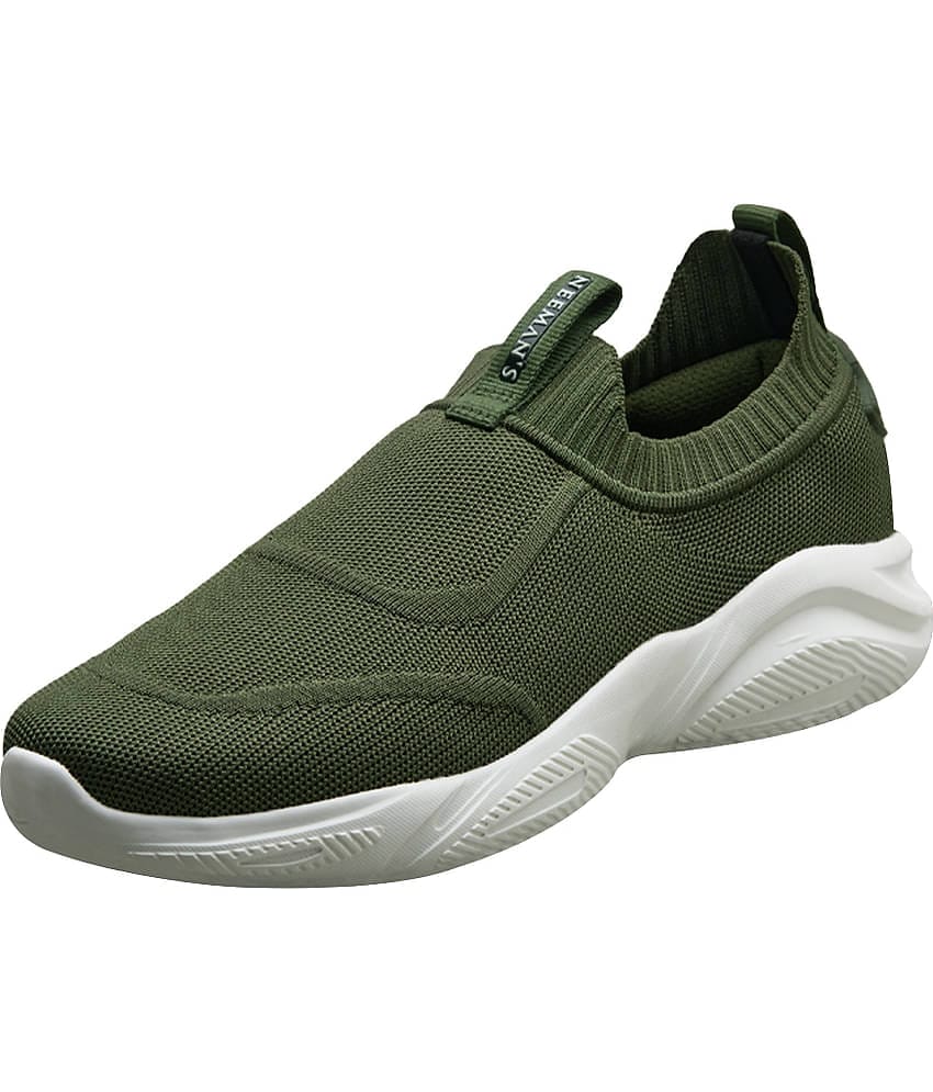 Neemans Sole Max Slip-ons Olive Men's Slip-on Shoes