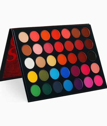 BLUSHIS Multicolour Bold and Vibrant Eyeshadow Palette 35 Shades