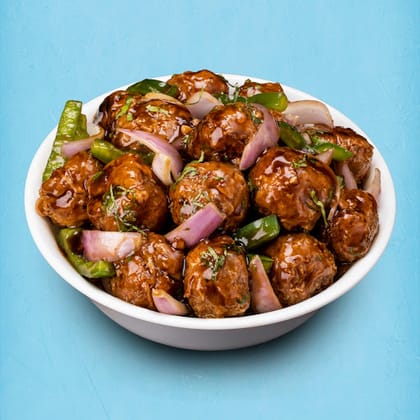 Manchurian Ball In Choice Of Sauce - Full