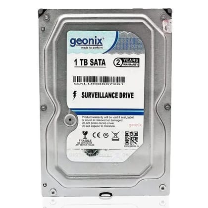 GEONIX 1 TB SATA Hard Drive for Desktop8.89 cm(3.5 Inch) 5400 RPM High Speed Data Transfer, Heavy Duty Hard DiSK