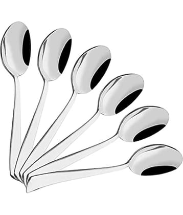 iview kitchenware - Silver Stainless Steel Baby Spoon ( Pack of 6 )