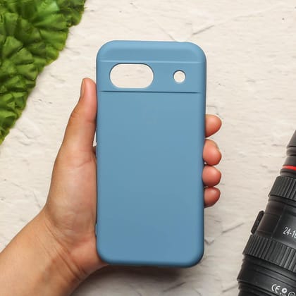 Sky Blue Camera Original Silicone case for Google Pixel 8a