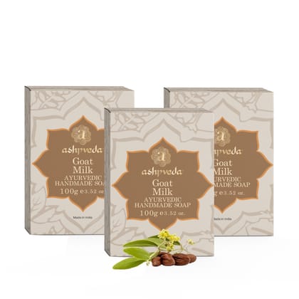ashpveda Goat Milk Handmade Bath Soap Bar ashpveda Goat Milk Handmade Bath Soap Bar