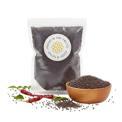 Rasda Black Mustard Seeds Whole - 250g