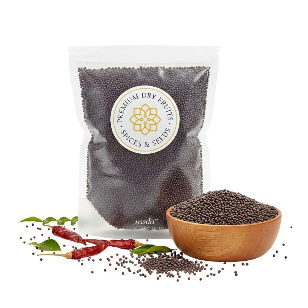 Rasda Black Mustard Seeds Whole - 250g