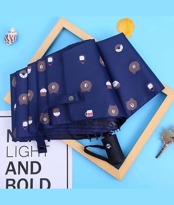 Infispace Navy 3 Fold Umbrella