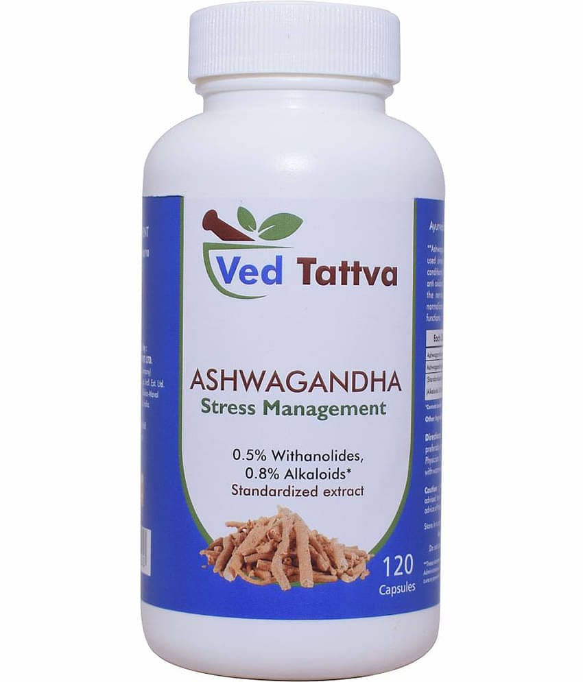 Ved Tattva Ashwagandha Capsule 120 no.s Pack Of 1