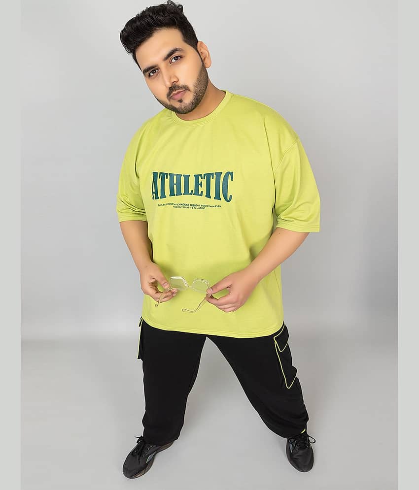 Chkokko Green Cotton Blend Regular Fit Men's Tracksuit ( Pack of 1 )