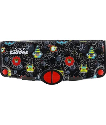 Pop Out Pencil box Robot Theme - Black