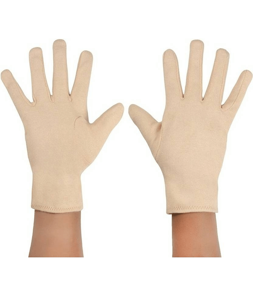 Shopeleven Beige Batting Gloves ( 1 Pair )