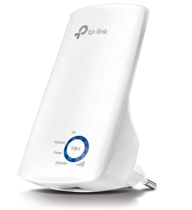 TP-Link TL-WA850RE N300 Wireless Range Extender, Broadband/Wi-Fi Extender, Wi-Fi Booster/Hotspot with 1 Ethernet Port, Plug and Play, Built-in Access Point Mode TP-Link TL-WA850RE N300 Wireless Range Extender, Broadband/Wi-Fi Extender, Wi-Fi Booster/Hotspot with 1 Ethernet Port, Plug and Play, Built-in Access Point Mode