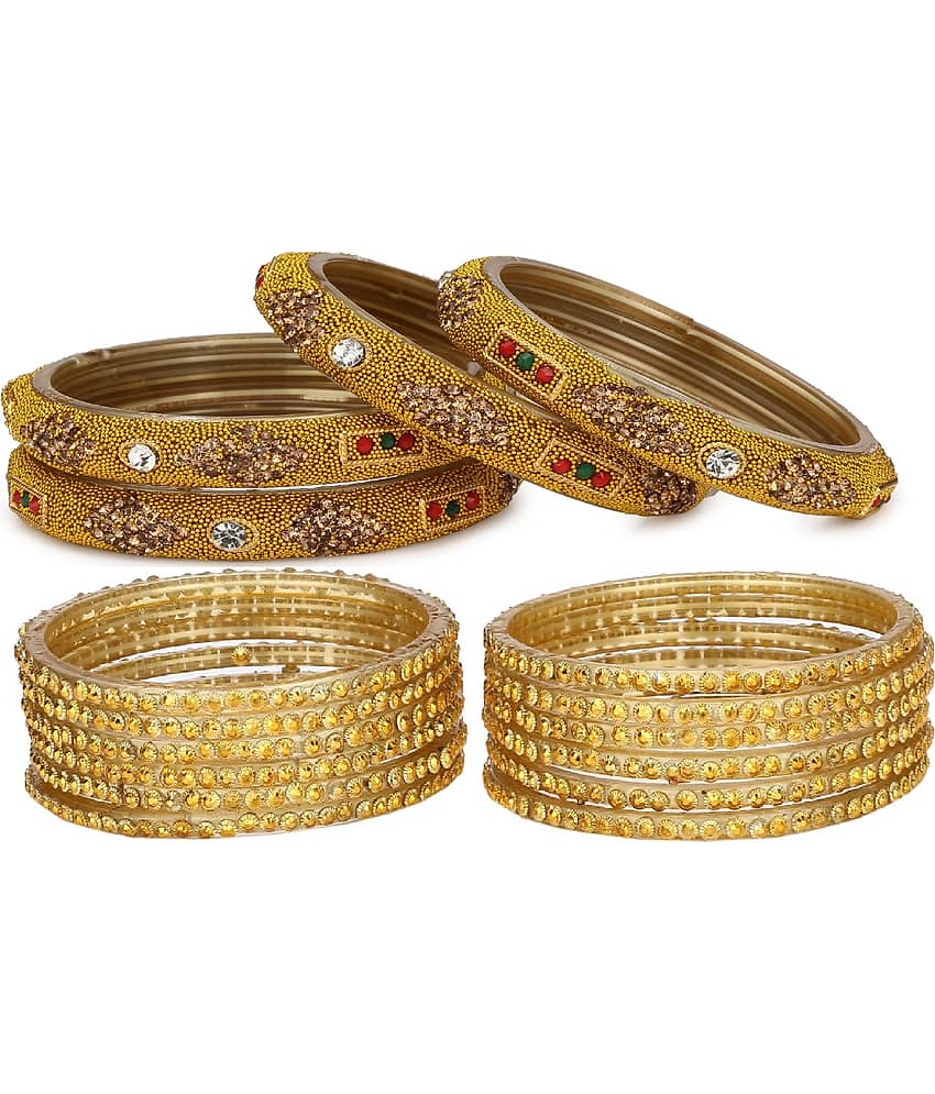 Somil Designer Wedding Fancy Glass Bangle Set For Party, Marriage, Function And Daily Use