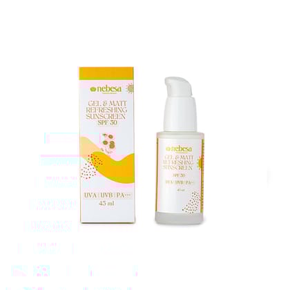 Gel & Matt Refreshing Sunscreen-45 ML