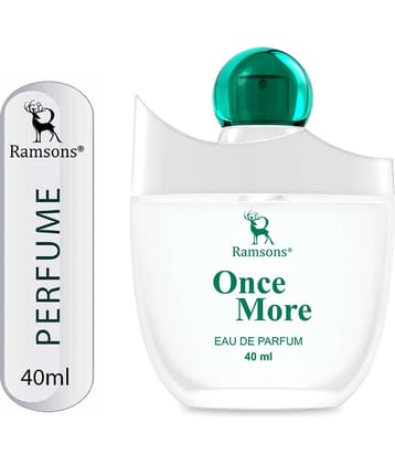 Ramsons - ONCE MORE Eau De Parfum Perfume For Men Long Lasting Premium Perfume 40 ml (Pack of 1)