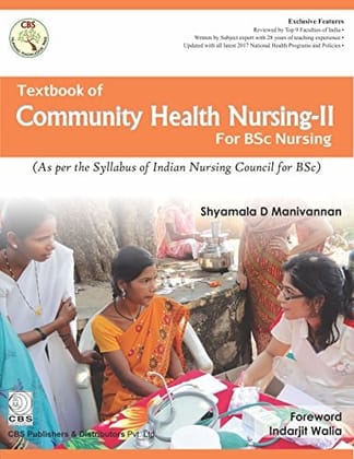 Textbook Of Community Health Nursing -II for B.Sc Nursing 2022