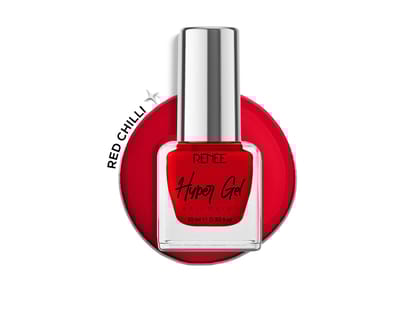 RENEE Hyper Gel Nail Paint 10ml - 127 - Red Chilli