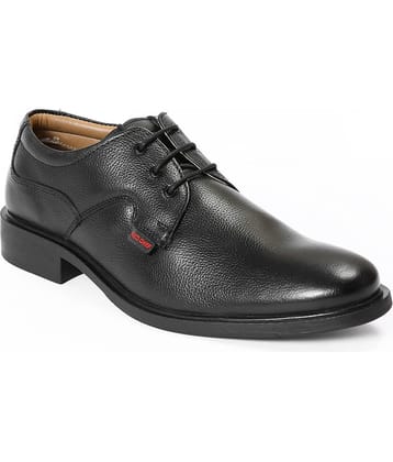 Red Chief Black Men's Derby Formal Shoes