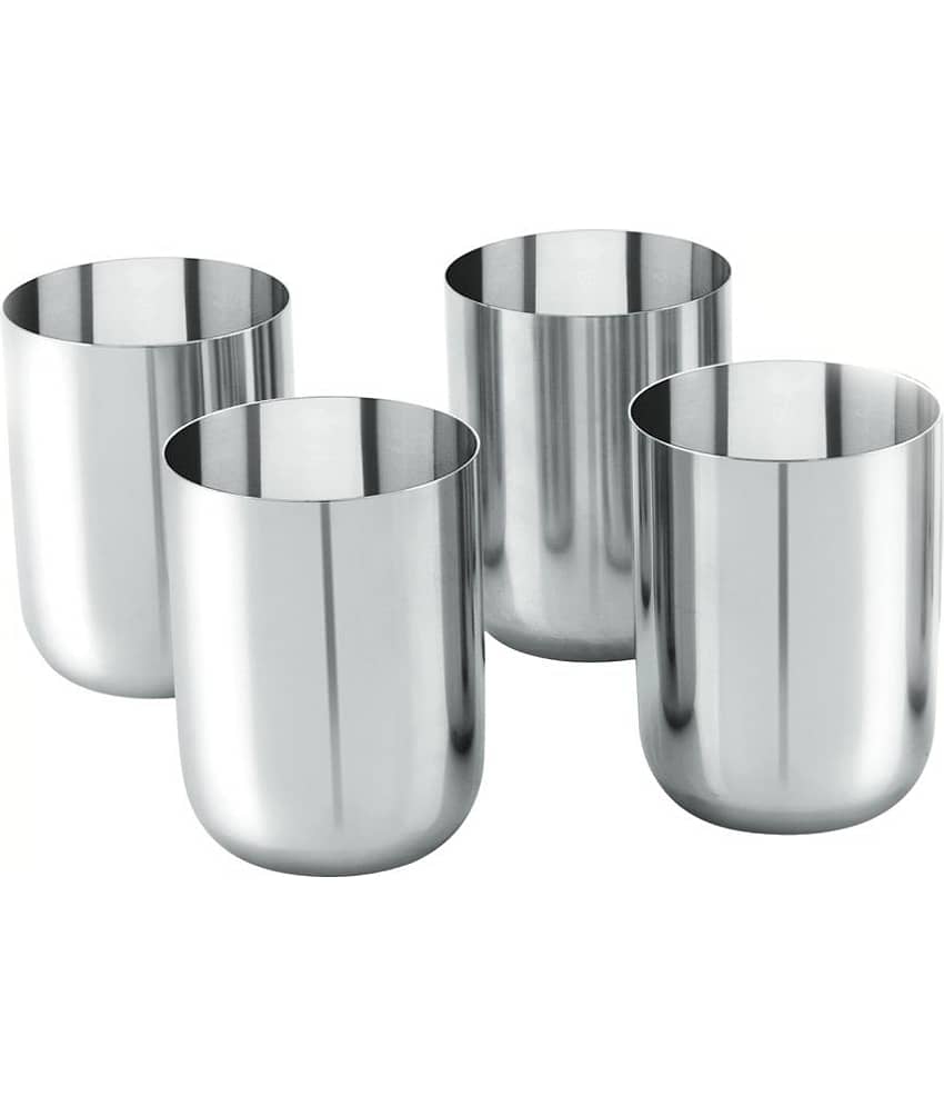 Neelam Stainless Steel 300 ml Glasses