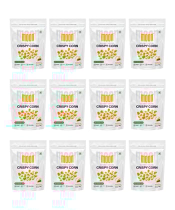 Moon Gourmet Cheese Crispy Corn, 20 gm - Pack of 12