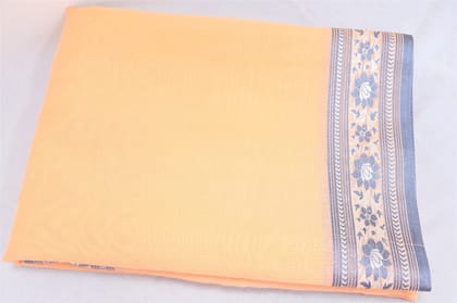Cotton Dupian Saree Light Peach