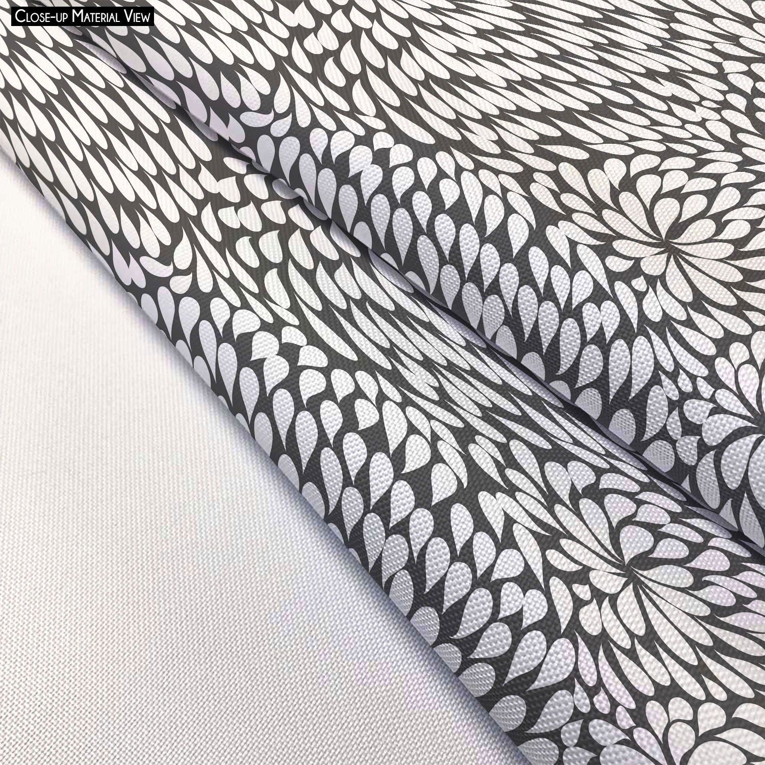 Abstract Pattern Apron | Adjustable, Free Size & Waist Tiebacks-Cotton Canvas / Neck to Knee; Adult Size; 20x30 inch (51x76 cms)