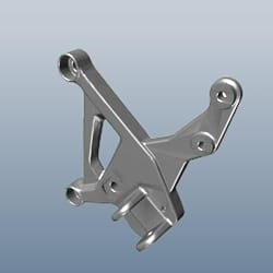 HOLDER LEFT STEP - Xtreme 160 - 50700ABZH00S