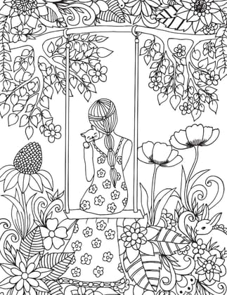 Fantasy- Colouring Book for Adults [Paperback] Dreamland Publications