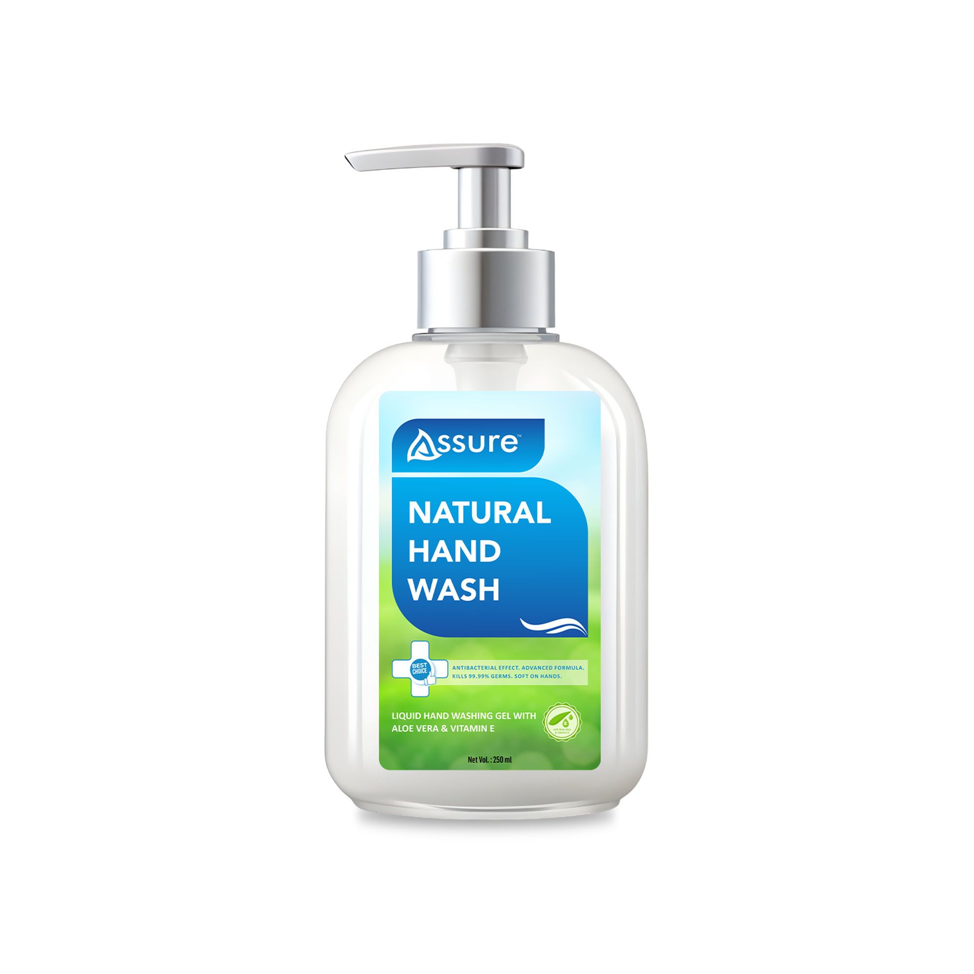 Assure Natural Hand Wash, 250 ml