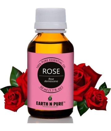 Earth N Pure - Rose Essential Oil 50 mL ( Pack of 1 )