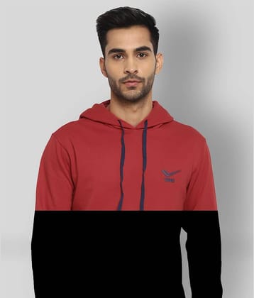 YUUKI Red Polyester Sweatshirt