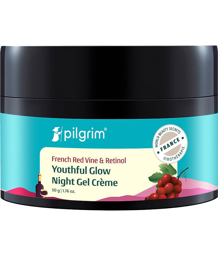 Pilgrim Red Vine Night Cremegel Face Cream,50g