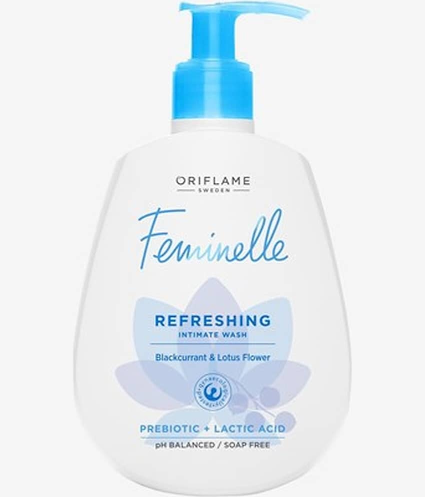 FEMINELLE Refreshing Intimate Wash Blackcurrant & Lotus Flower Intimate Cleansing Liquid 300 mL