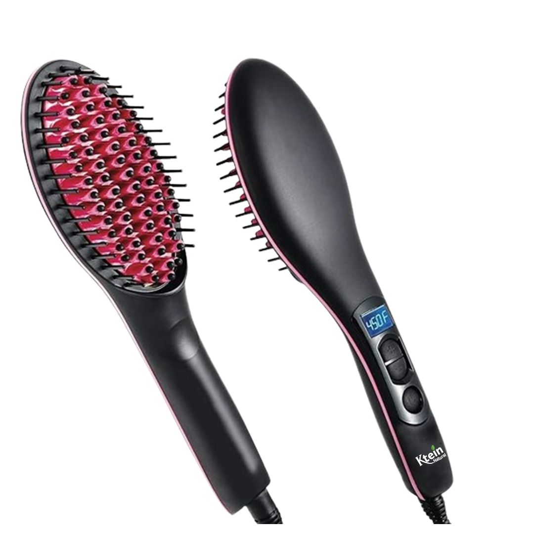 Ktein Pink ProStyle 3-in-1 Hair Electric Comb Brush