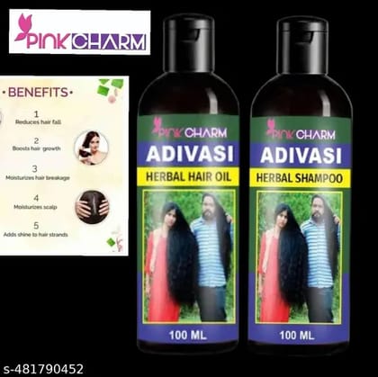 Advanced Hair Growth Oil and Shampoo Strengthen, Nourish, and Revitalize ( Shampoo 100ML + Oil 100ML)