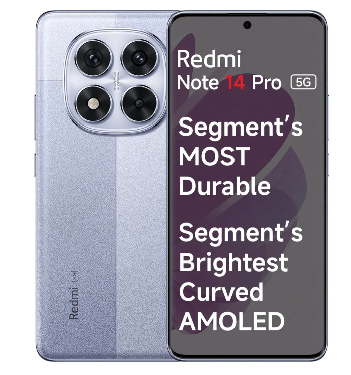 Redmi Note 14 Pro 5G Phantom Purple (8GB RAM 256GB ROM)
