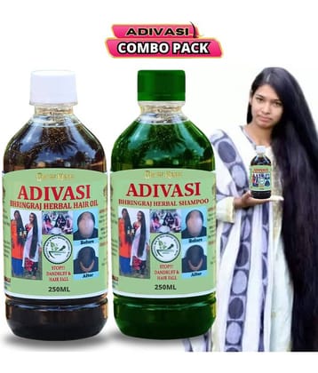 Herbal Shampoo And Hair Oil Remove All Type of Hair Problem And Increase Hair Growth (250 ml)Pack of 2