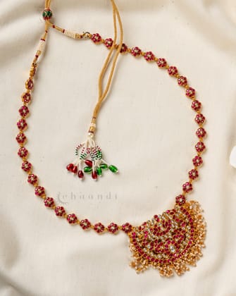 Gold Polish Silver Necklace CHN1649
