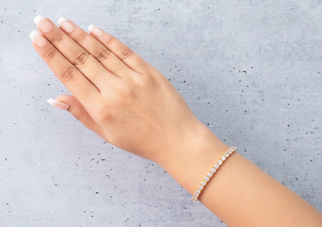 Charming Round Tennis Bracelet