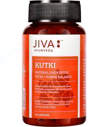 Jiva Kutki Capsule For Liver Health -60 Nos (Pack of 1)