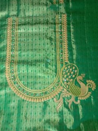 Jayasree Computer Embroidery Blouse