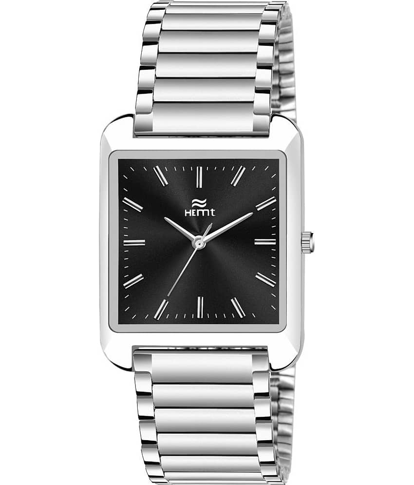 Hemt Silver Stainless Steel Analog Men's Watch