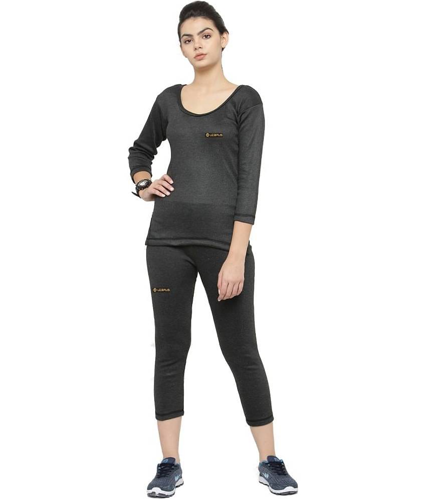 Uzarus Cotton Blend Set - Black