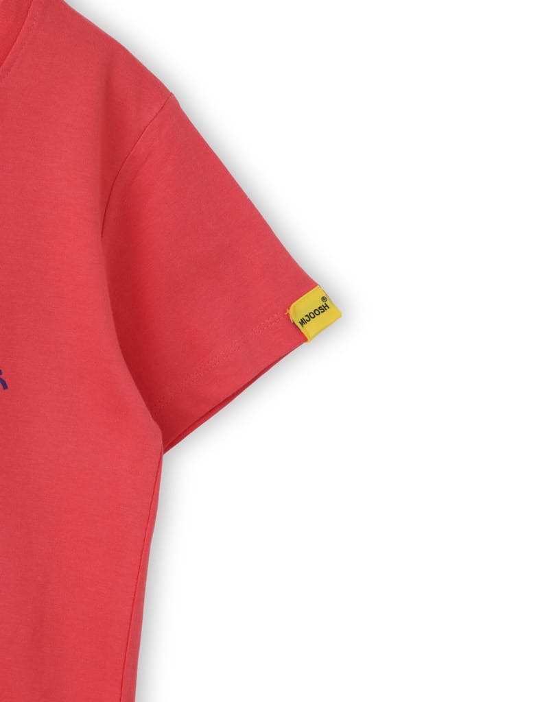 Premium Kids Girls T shirt Cotton Hibiscus Red Be a Better 2025 at ShopCircuit | ONDC