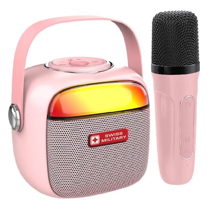Swiss Military Audio Ancha POP Bluetooth Speaker Pink