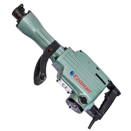 Eastman 5Kg Professional Electric Demolition Hammer Drill, Torque 11J, 4900 Bpm, 1100 Watt, Flat & Pointed Chisel & Carbon Set Concrete Breaker (ERB-05)