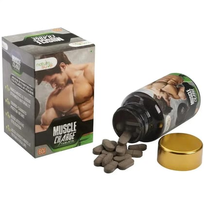 Nature Sure Muscle Charge Tablets For Faster Muscle Recovery and Protein Absorption
