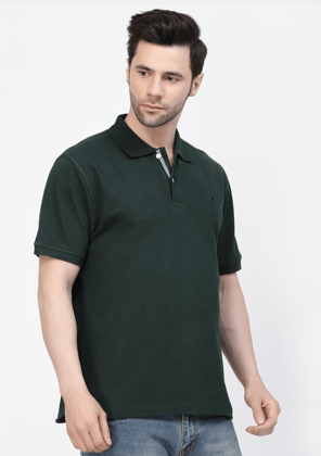Bottle Green Premium Polo Tshirt by Gavin Paris-S / Green