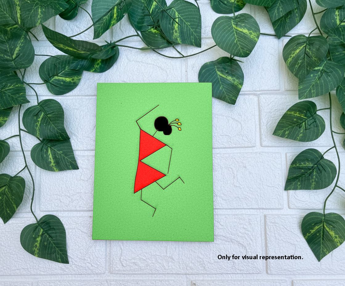 Dbeautify's DIY Warli Tribal Dancing Lady