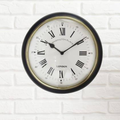 Cocovey Traditional Round Analog Wall Clock Pack of 1